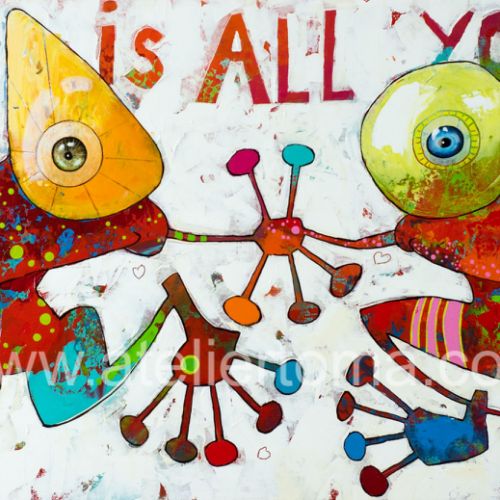Love Is All You Need - 2023 - 60x130 cm