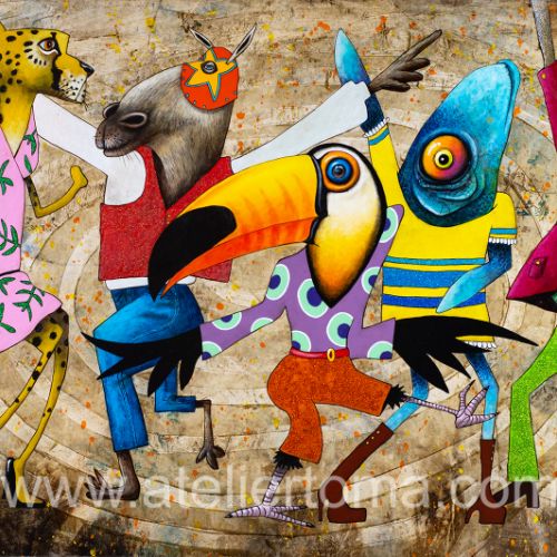 Disco 2 - 2023 - 90x130 cm