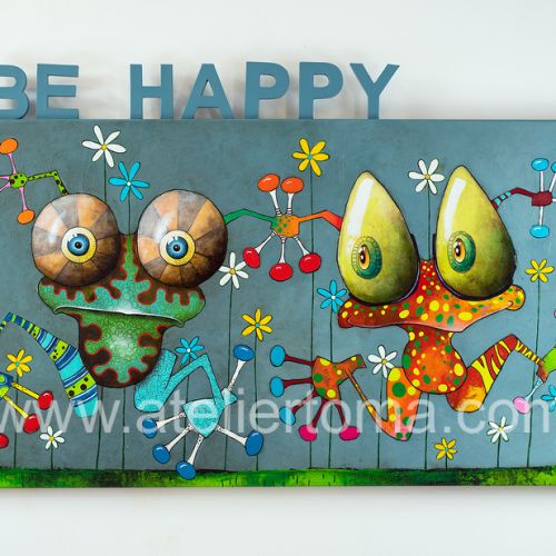 Don't Worry Be Happy - 2023 - 80x150 cm