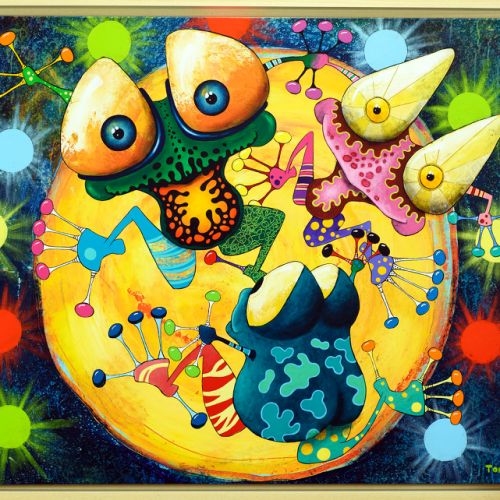 Little Dancefloor - 2026 - 100x120 cm