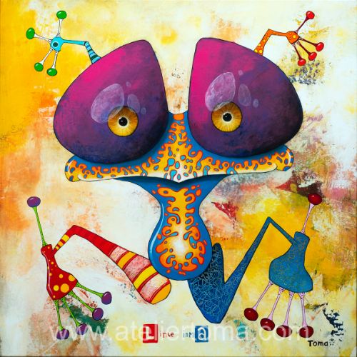 Little Inma - 2024 - 110x110 cm