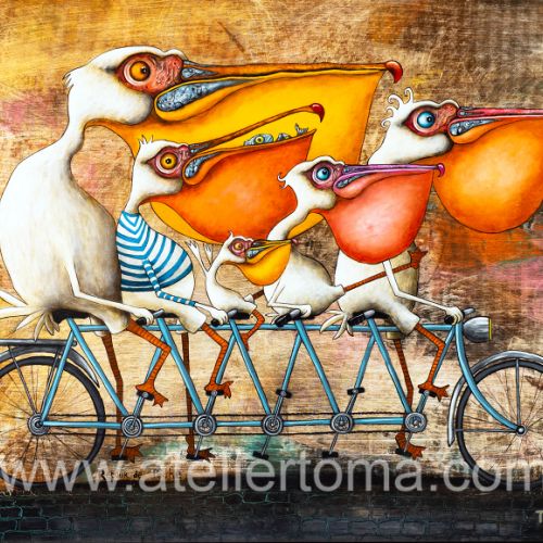 Retour de Pêche - 2024 - 70x90 cm
