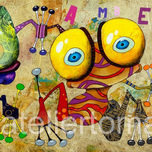 Ribambelle - 2023 - 60x190 cm