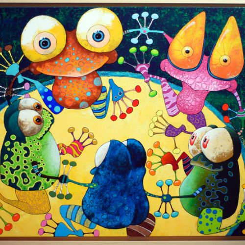 Saturday Night Fever - 2025 - 100x130 cm