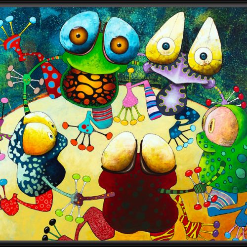 Saturday Night - 2024 - 100x130 cm