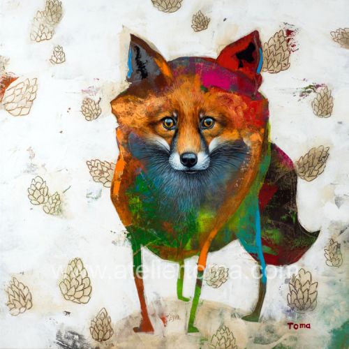 William - 2023 - 100x100 cm