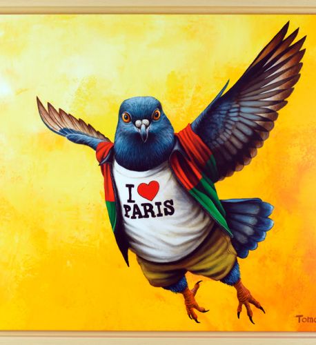 I Love Paris - 2025 - 80x90 cm