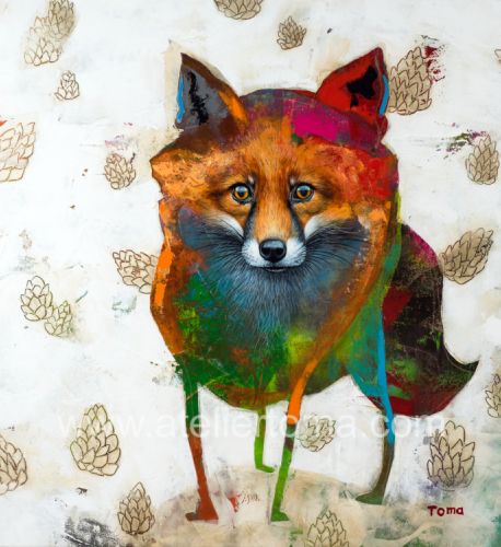 William - 2023 - 100x100 cm